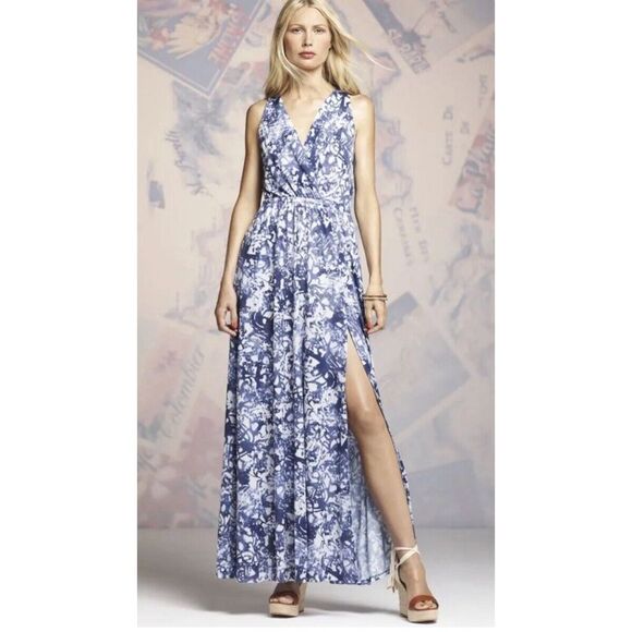 Peter Som Dresses & Skirts - Peter Som Design Nation St. Barts Sleeveless Maxi Dress Blue White Size M New